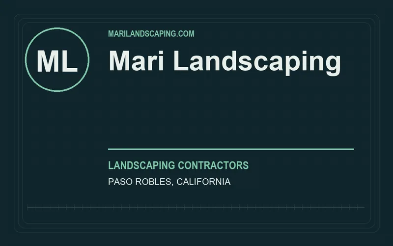 Mari Landscaping in Paso Robles, California