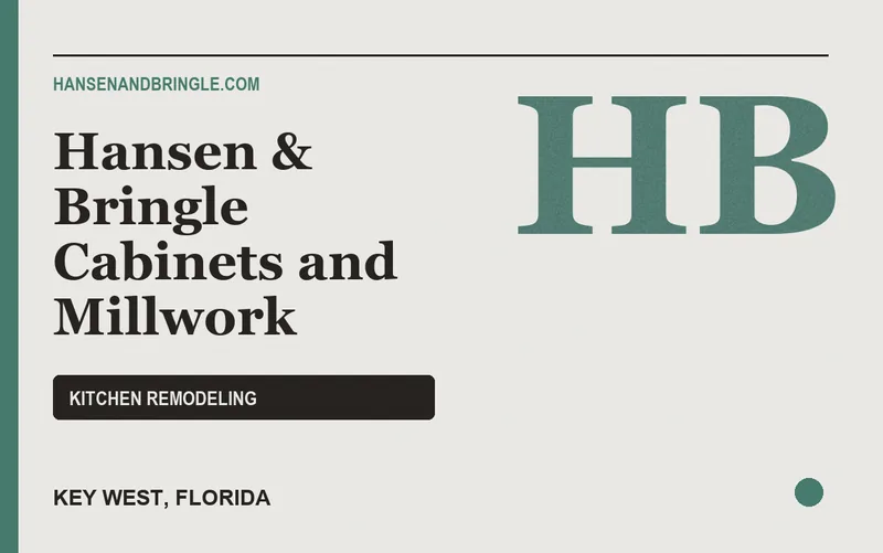 Hansen & Bringle Cabinets and Millwork in Key West, Florida