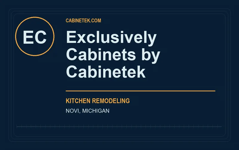 Exclusively Cabinets by Cabinetek in Novi, Michigan