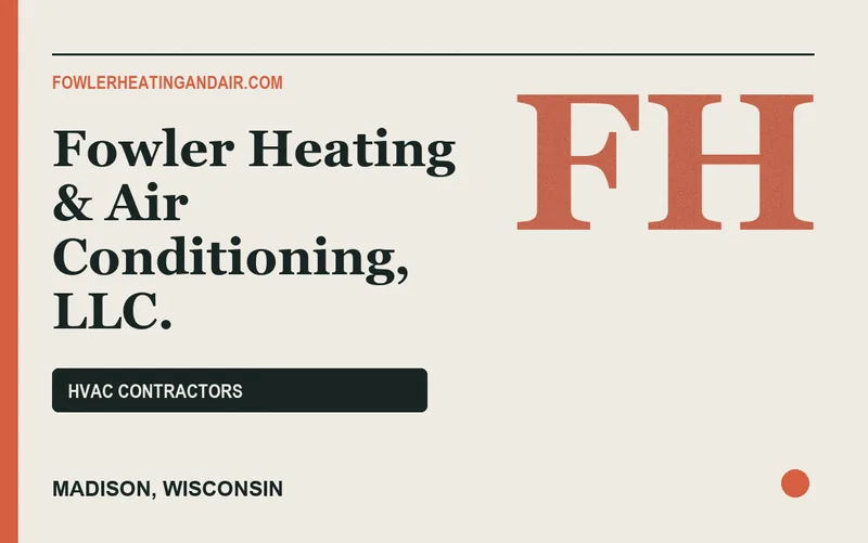 Fowler Heating & Air Conditioning, L.L.C. in Madison, Wisconsin