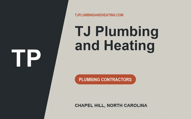 TJ Plumbing and Heating in Chapel Hill, North Carolina