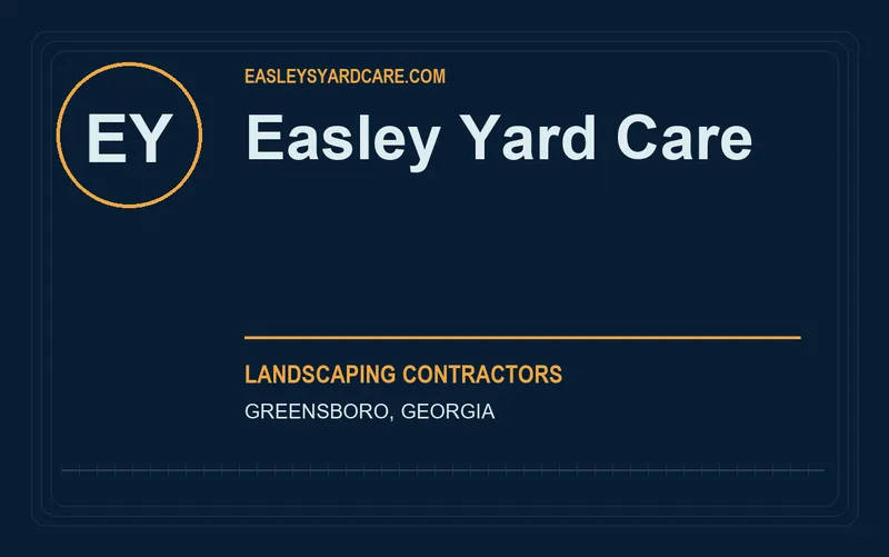 Easley Yard Care in Greensboro, Georgia