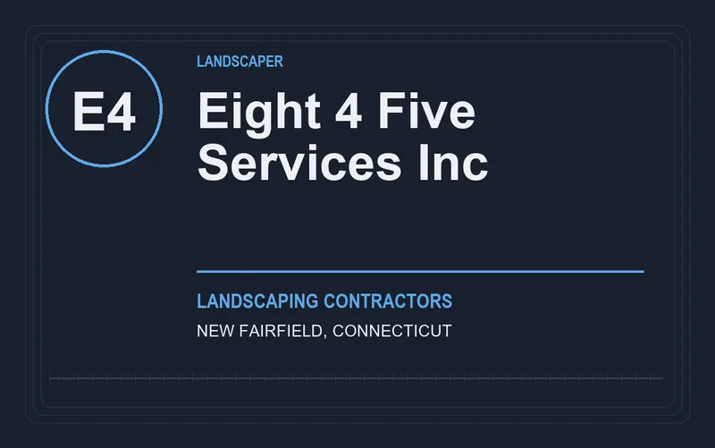 Eight 4 Five Services Inc in New Fairfield, Connecticut