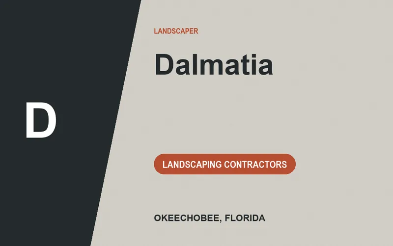 Dalmatia in Okeechobee, Florida