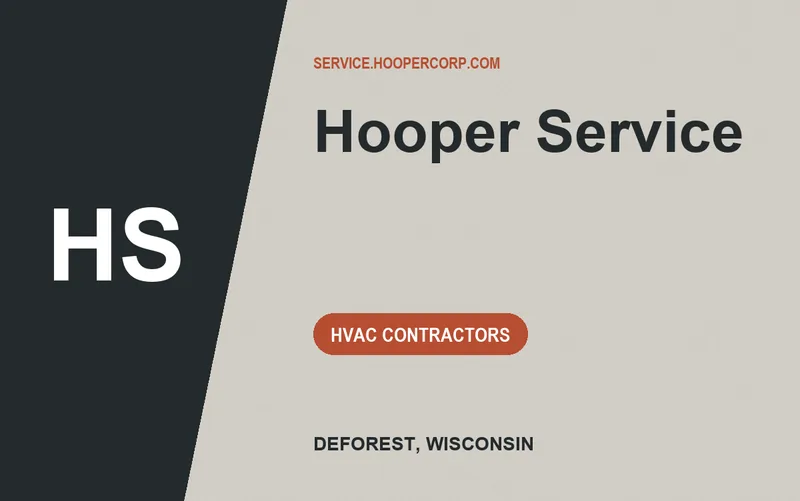 Hooper Service in DeForest, Wisconsin