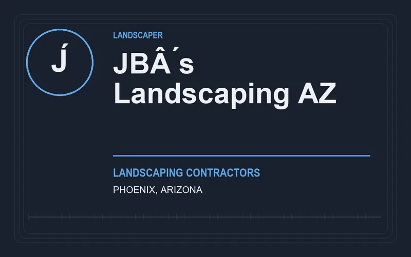 JBÂ ́s Landscaping AZ in Phoenix, Arizona