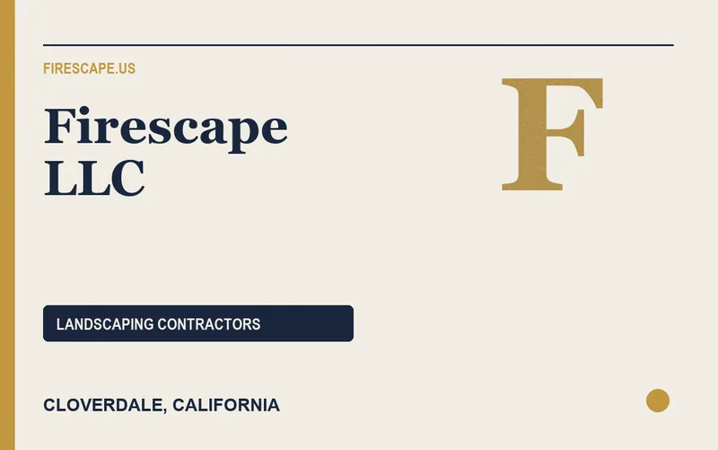 FIRESCAPE LLC in Cloverdale, California