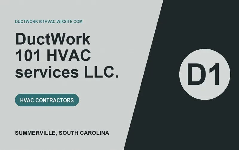DuctWork 101 HVAC services LLC. in Summerville, South Carolina