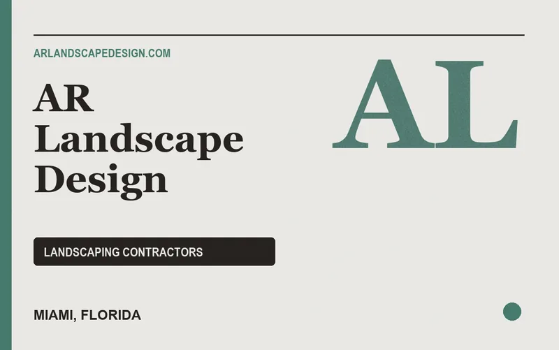 AR Landscape Design in Miami, Florida