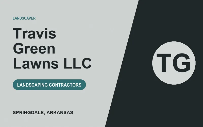 Travis Green Lawns LLC in Springdale, Arkansas