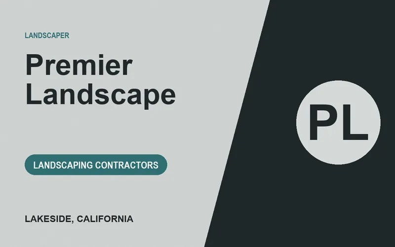 Premier Landscape in Lakeside, California