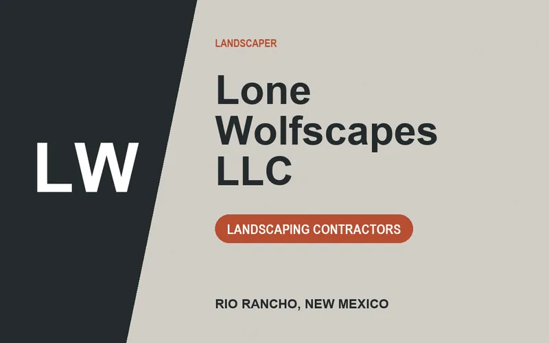 LONE WOLFSCAPES LLC in Rio Rancho, New Mexico