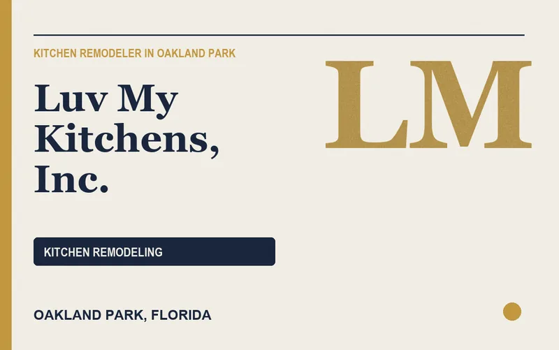 Luv My Kitchens, Inc. in Oakland Park, Florida