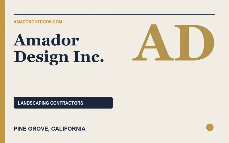 Amador Design Inc. in Pine Grove, California