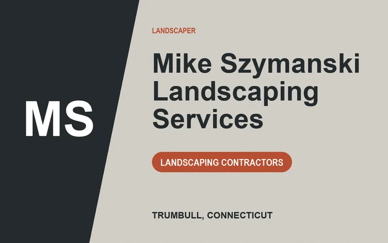 Mike Szymanski Landscaping Services in Trumbull, Connecticut