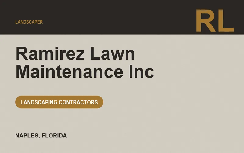 Ramirez Lawn Maintenance Inc in Naples, Florida
