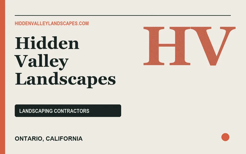Hidden Valley Landscapes in Ontario, California