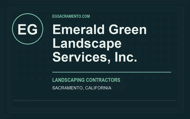 Emerald Green Landscape Services, Inc. in Sacramento, California