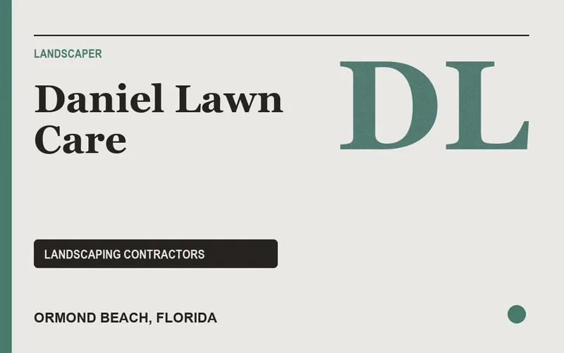 Daniel Lawn Care in Ormond Beach, Florida