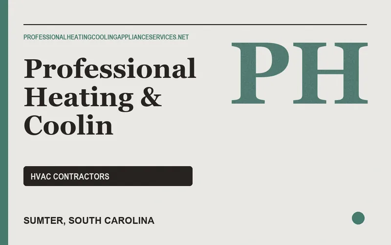 Professional Heating & Coolin in Sumter, South Carolina