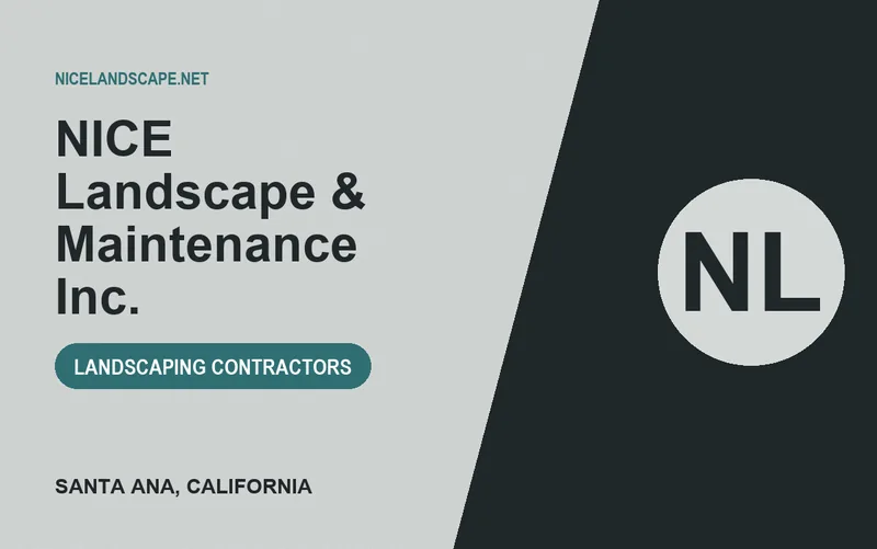 NICE Landscape & Maintenance Inc. in Santa Ana, California