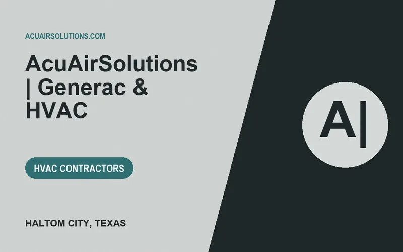 AcuAirSolutions | Generac & HVAC in Haltom City, Texas