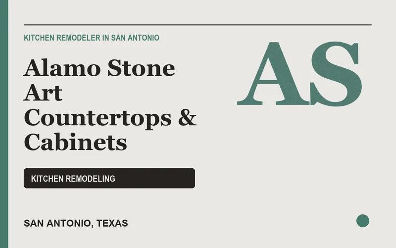 Alamo Stone Art Countertops & Cabinets in San Antonio, Texas