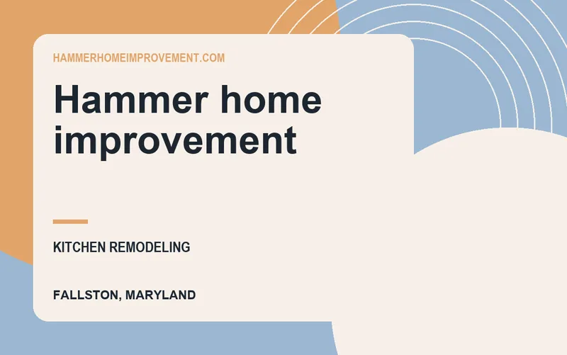 Hammer home improvement in Fallston, Maryland