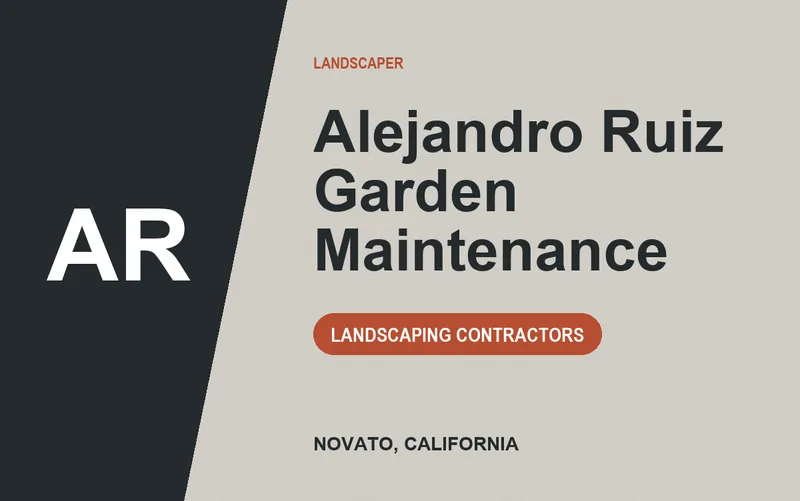 Alejandro Ruiz Garden Maintenance in Novato, California