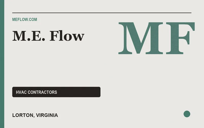 M.E. Flow in Lorton, Virginia