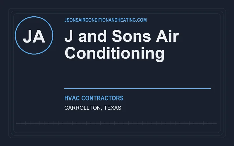 J and Sons Air Conditioning in Carrollton, Texas