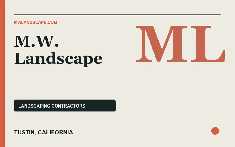 M.W. Landscape in Tustin, California