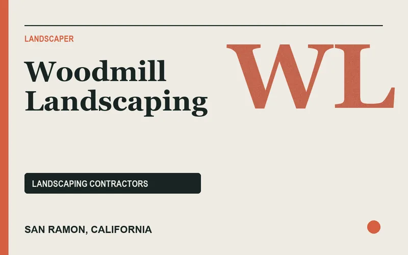 Woodmill Landscaping in San Ramon, California