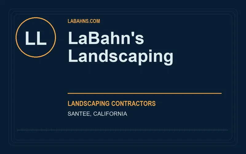 LaBahn's Landscaping in Santee, California