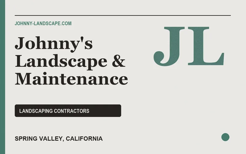 Johnny's Landscape & Maintenance in Spring Valley, California