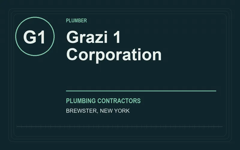 Grazi 1 Corporation in Brewster, New York