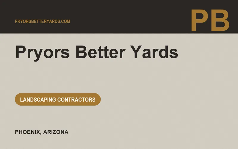 Pryors Better Yards in Phoenix, Arizona