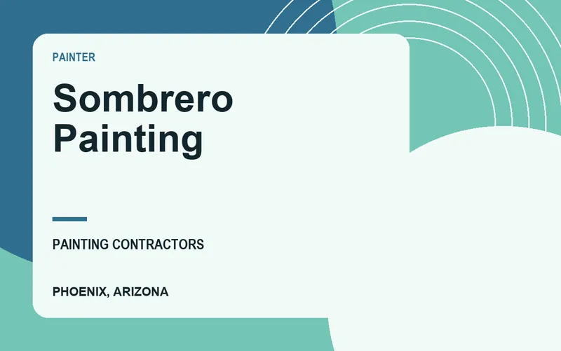 Sombrero Painting in Phoenix, Arizona
