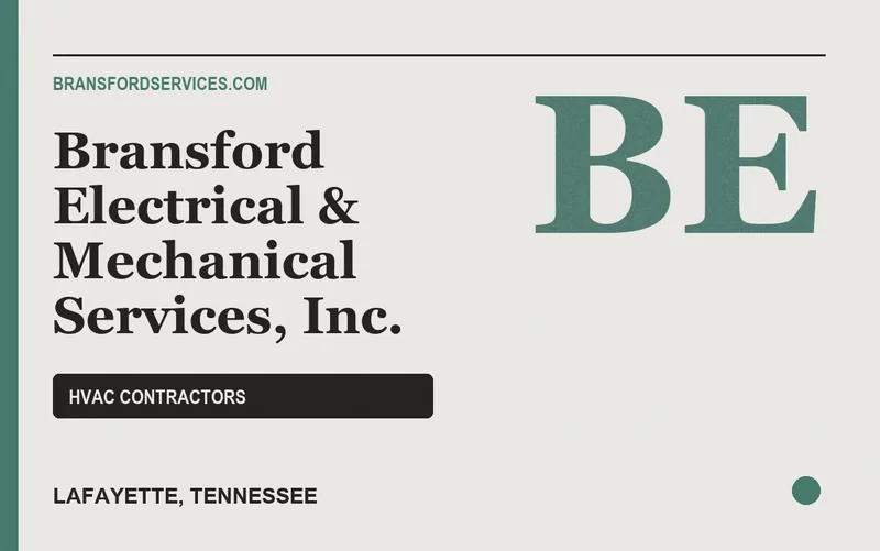 Bransford Electrical & Mechanical Services, Inc. in Lafayette, Tennessee