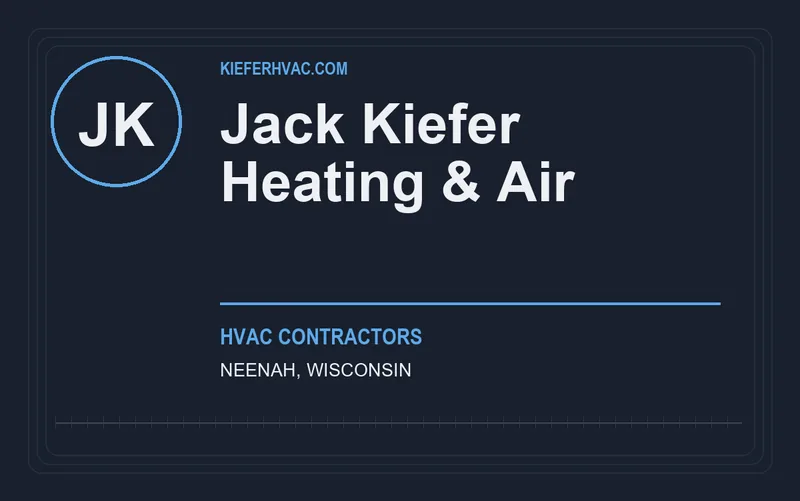 Jack Kiefer Heating & Air in Neenah, Wisconsin