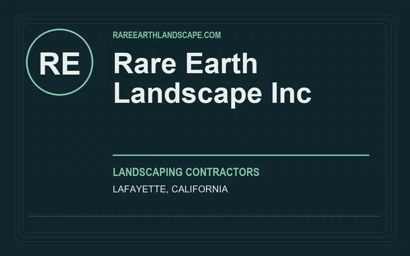 Rare Earth Landscape Inc in Lafayette, California