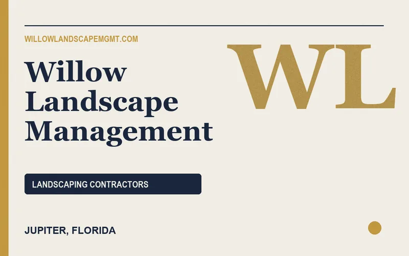 Willow Landscape Management in Jupiter, Florida