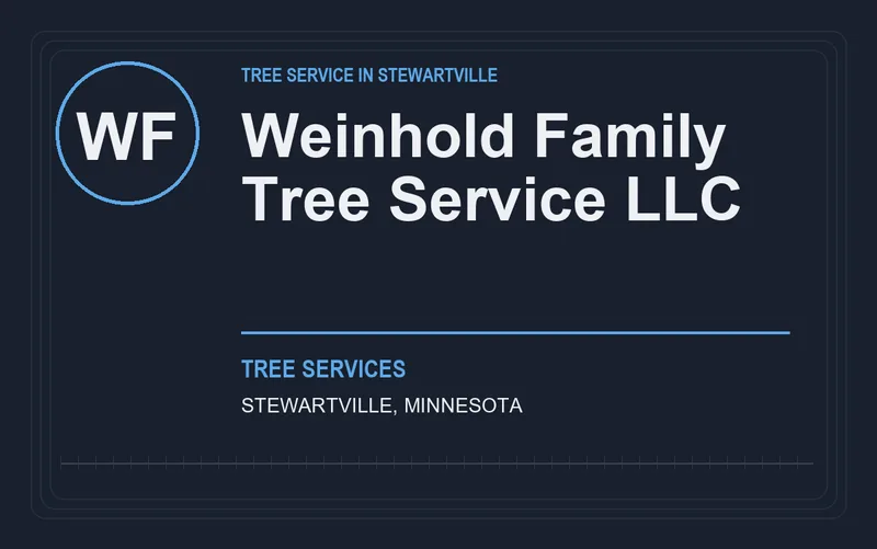 Weinhold Family Tree Service LLC in Stewartville, Minnesota