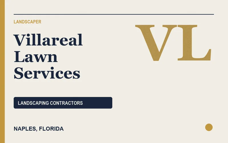 Villareal Lawn Services in Naples, Florida