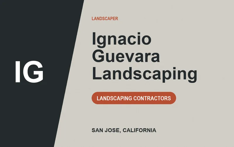Ignacio Guevara Landscaping in San Jose, California