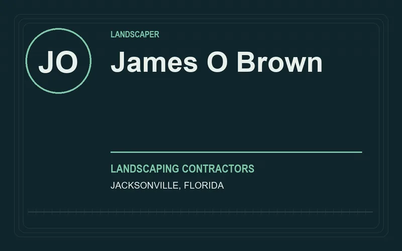 James O Brown in Jacksonville, Florida