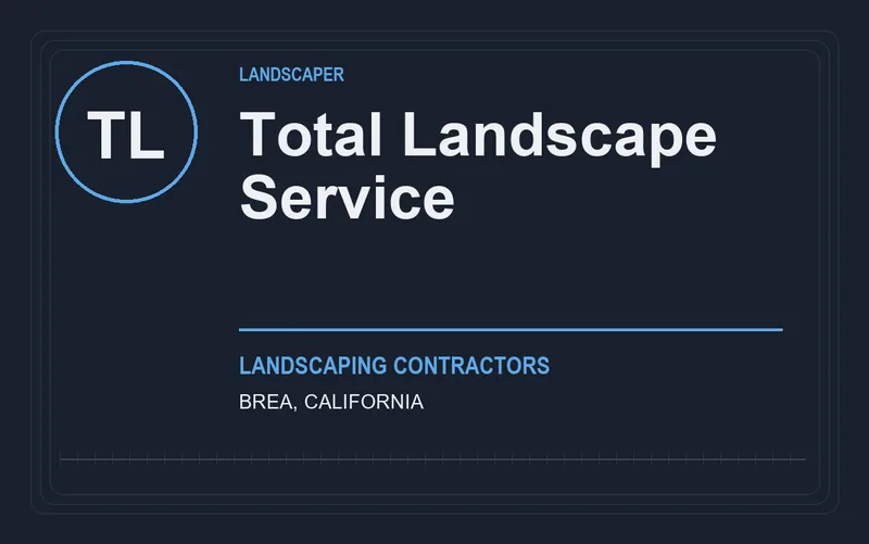 Total Landscape Service in Brea, California