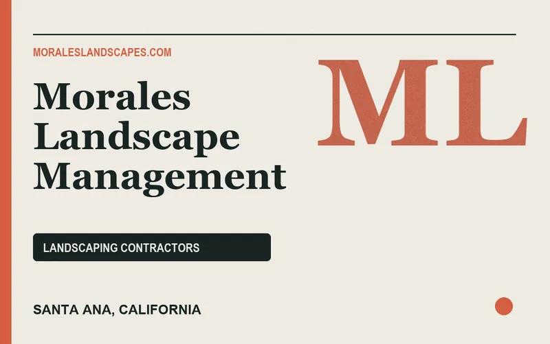 Morales Landscape Management in Santa Ana, California