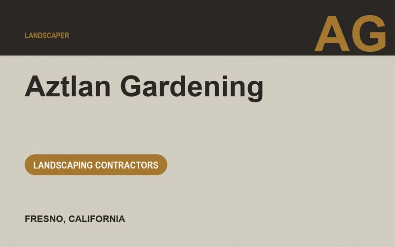 Aztlan Gardening in Fresno, California