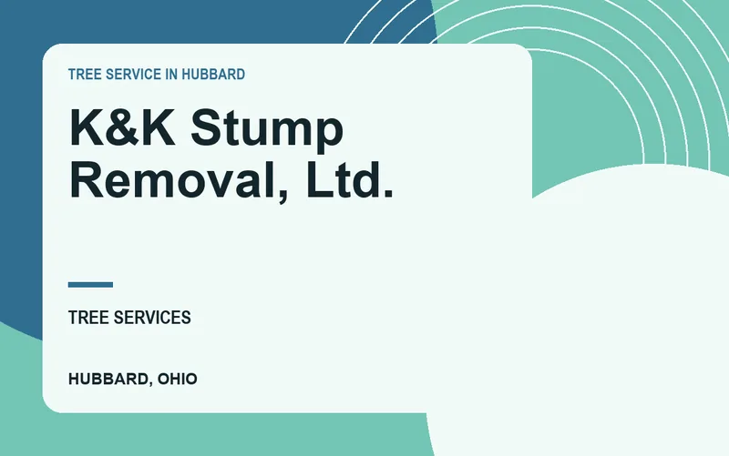 K&K Stump Removal, Ltd. in Hubbard, Ohio